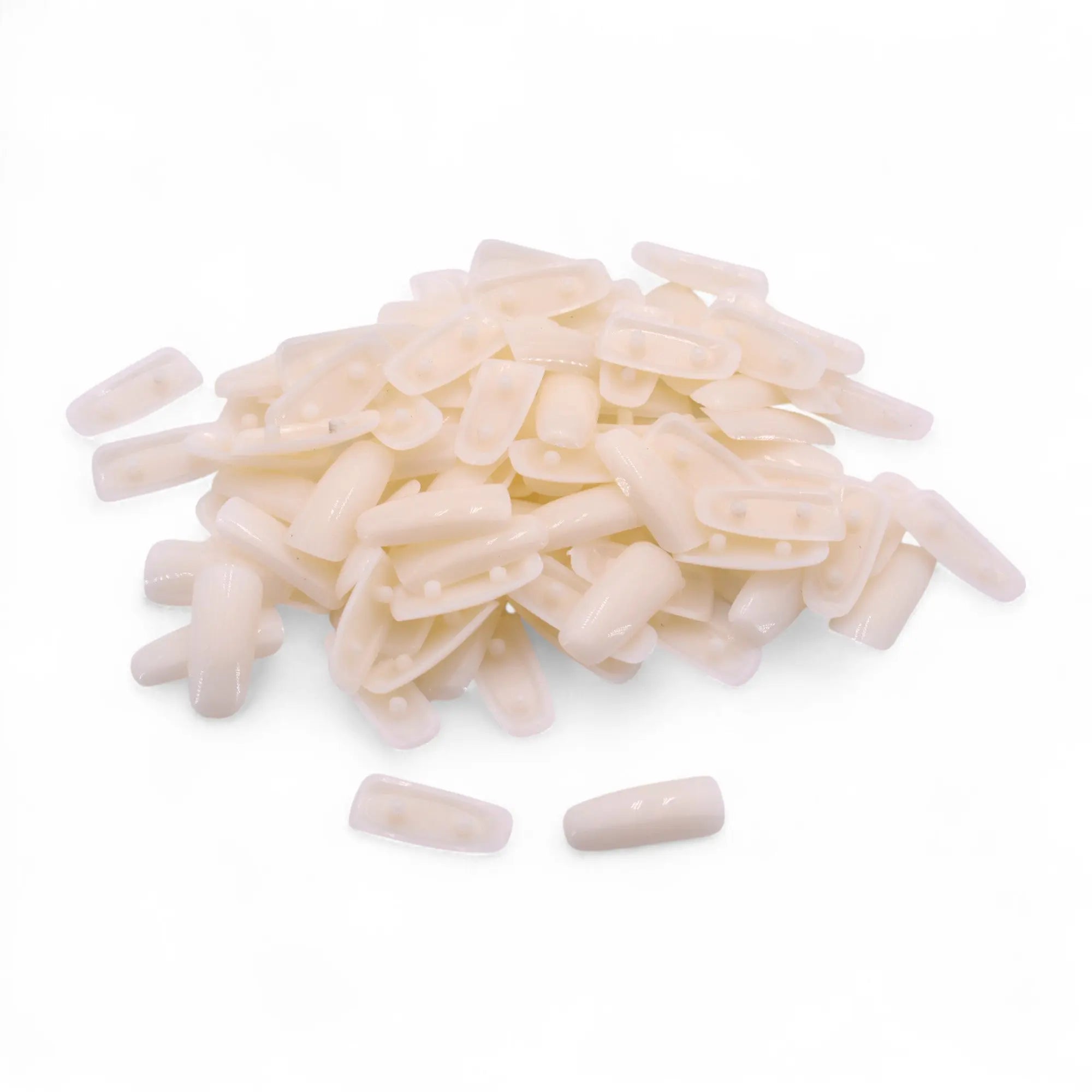 Boite de 50 Ongles Naturel pour fixer sur Nuancier OCIBEL