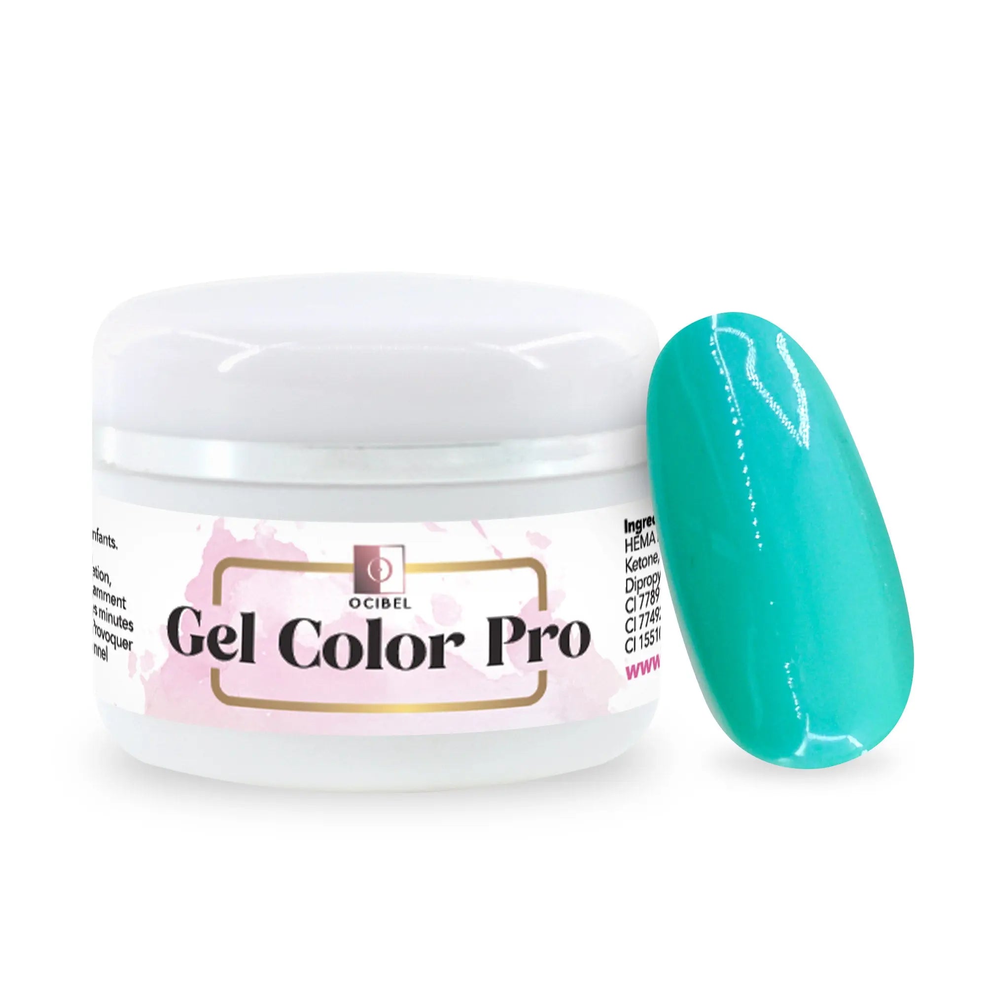 Gel Color Pro 5ml 4719 - Vert Sombre Métallisé OCIBEL