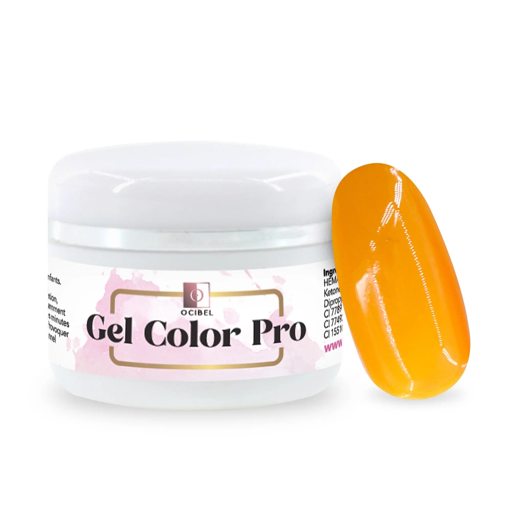 Gel Color Pro 5ml 4756 - Jaune Moutarde Pâle OCIBEL