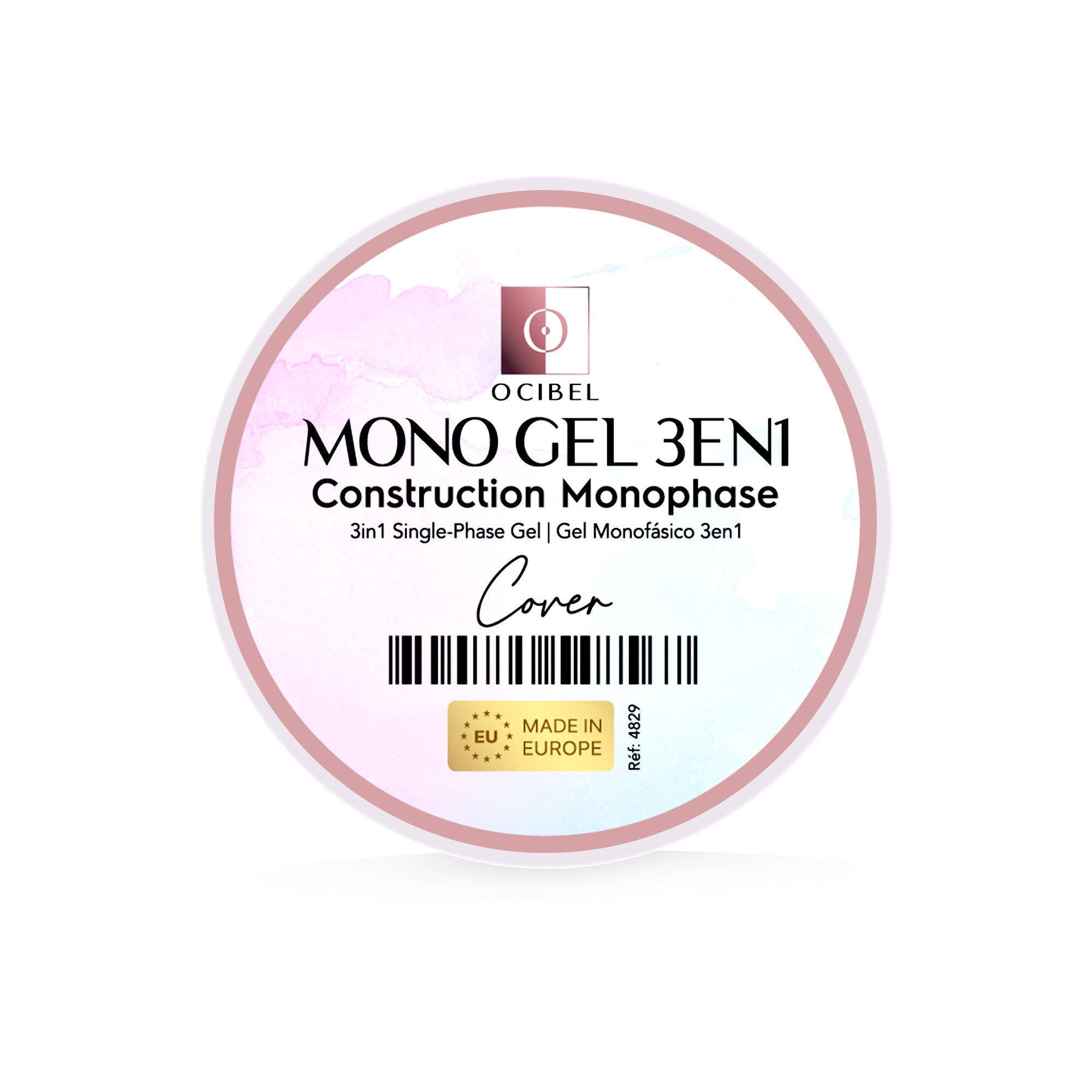 Gel Monophase 3en1 50g - Sans TPO - Sans HEMA - Cover OCIBEL