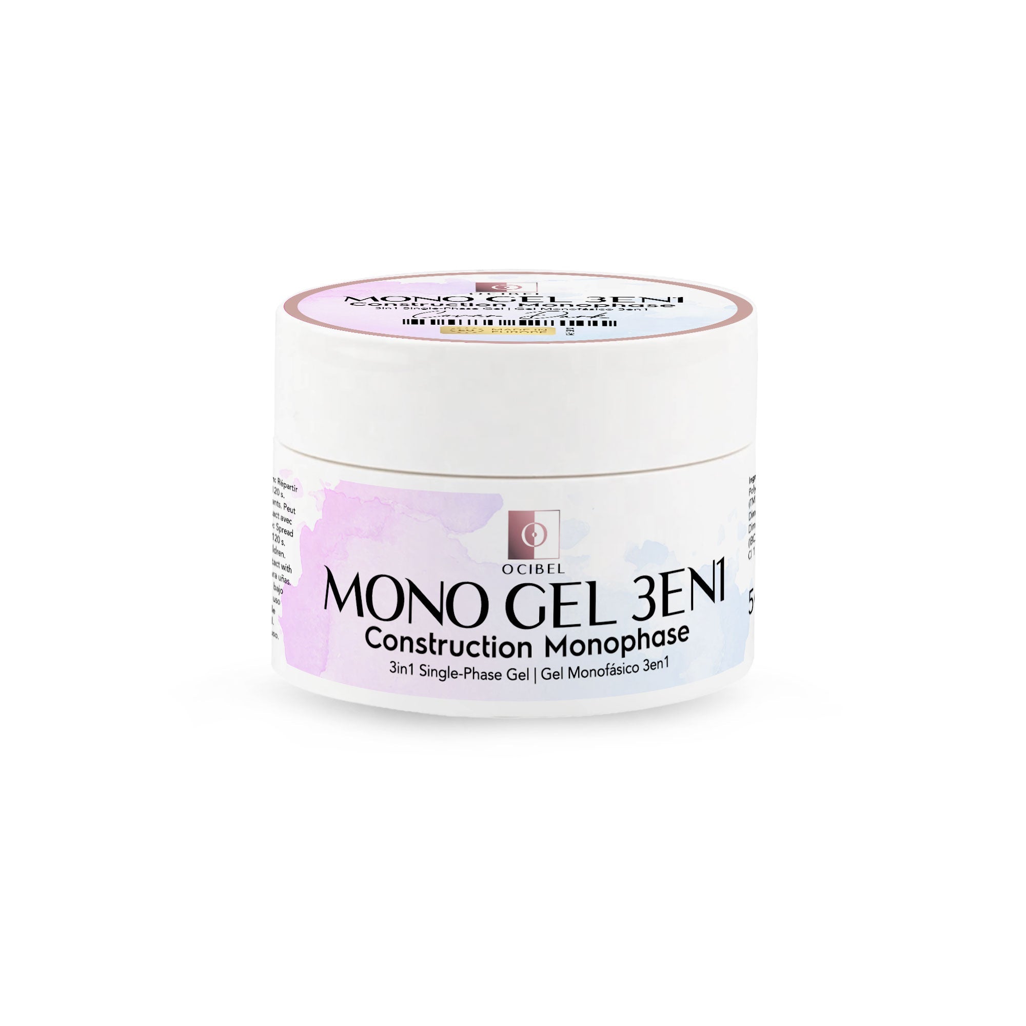 Gel Monophase 3en1 50g - Sans TPO - Sans Hema - Cover Dark OCIBEL