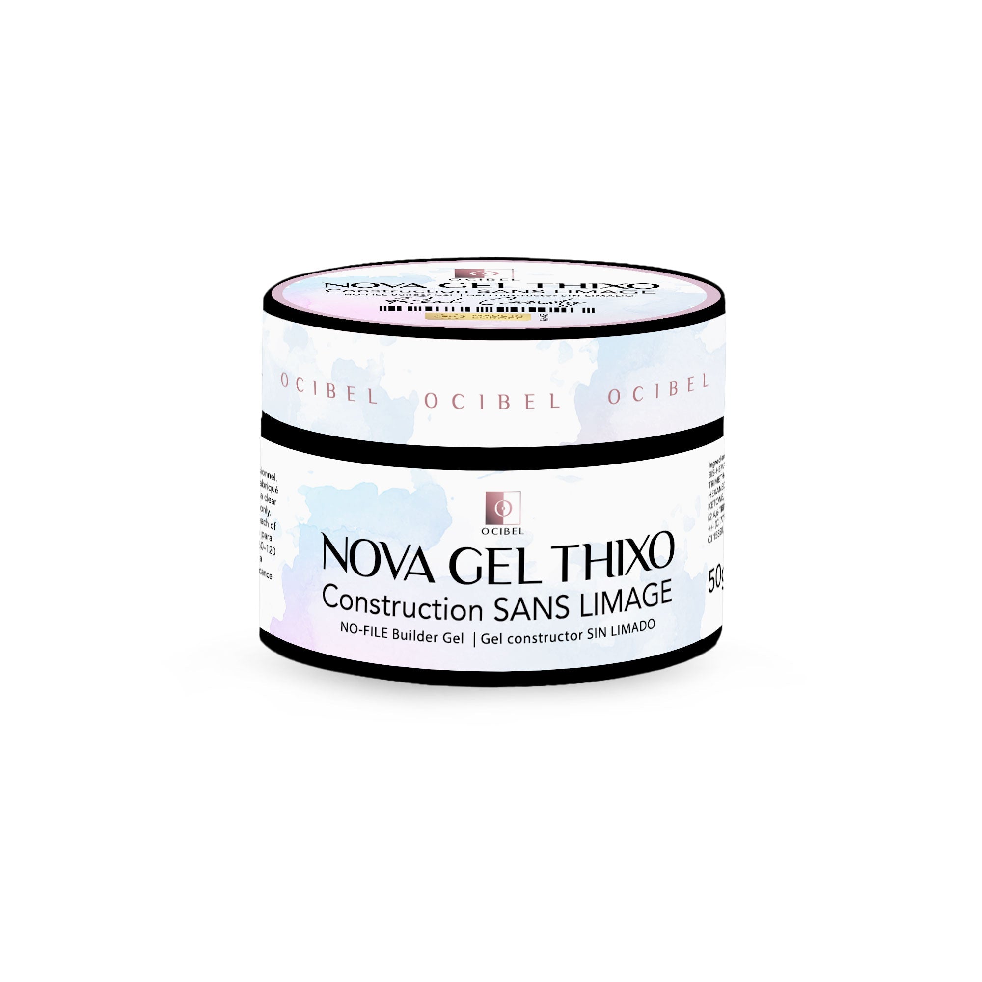 Gel de Construction Thixo SANS LIMAGE 50g - Sans TPO & HEMA - Real Candy OCIBEL