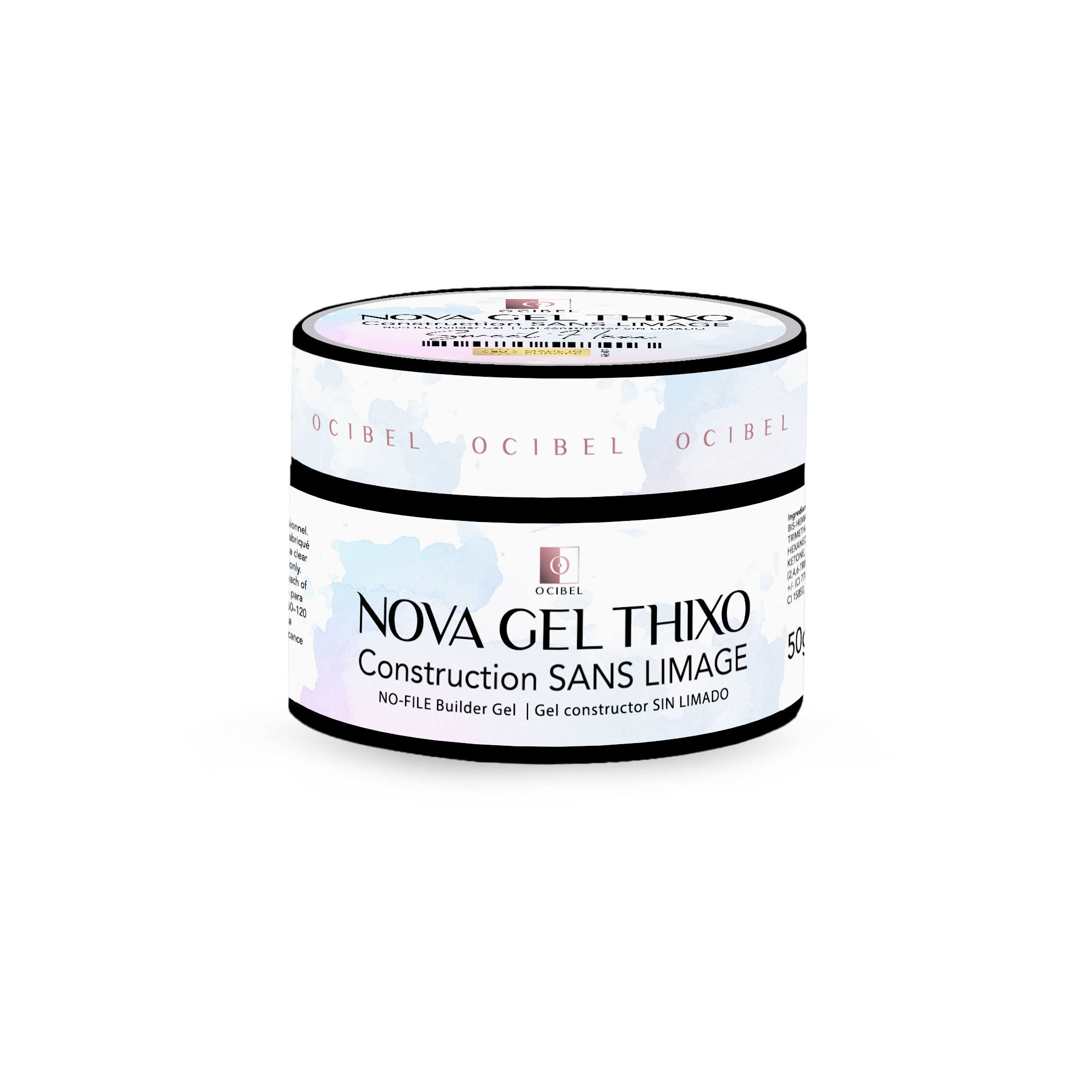 Gel de Construction Thixo SANS LIMAGE 50g - Sans TPO & HEMA - Sweet Hexa OCIBEL