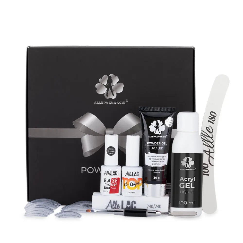 Kit Acrylgel / Polygel Complet pour Construction et Renforcement des Ongles OCIBEL