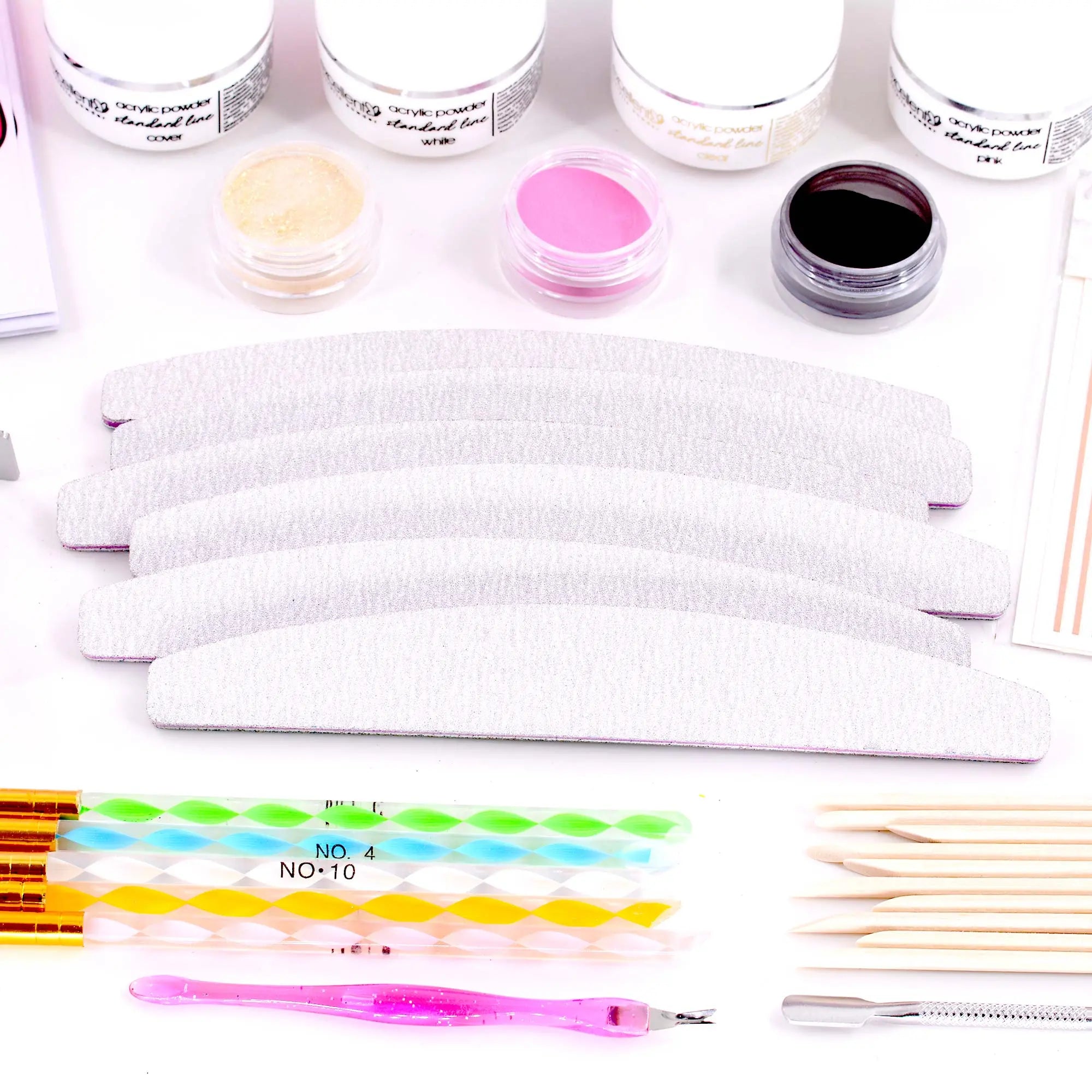 Kit Acrylique Complet – Tout pour des Ongles Parfaits Sans UV OCIBEL