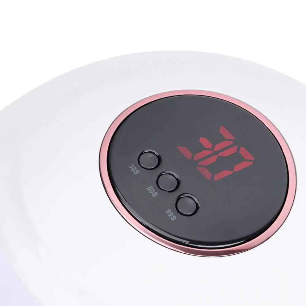 Lampe UV / LED 72W Portable Minuteur 30s/60s/99s + Detecteur de Mouvement - Branchement USB OCIBEL