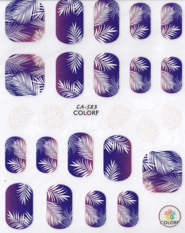 Planche Stickers Autocollant Plante OCIBEL