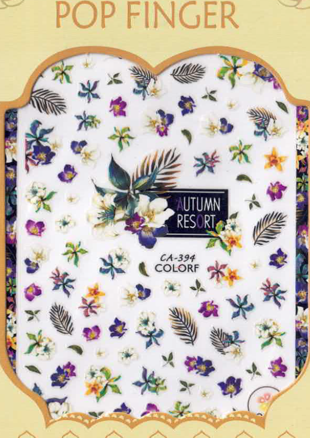 Planche Stickers Autocollant Plante OCIBEL