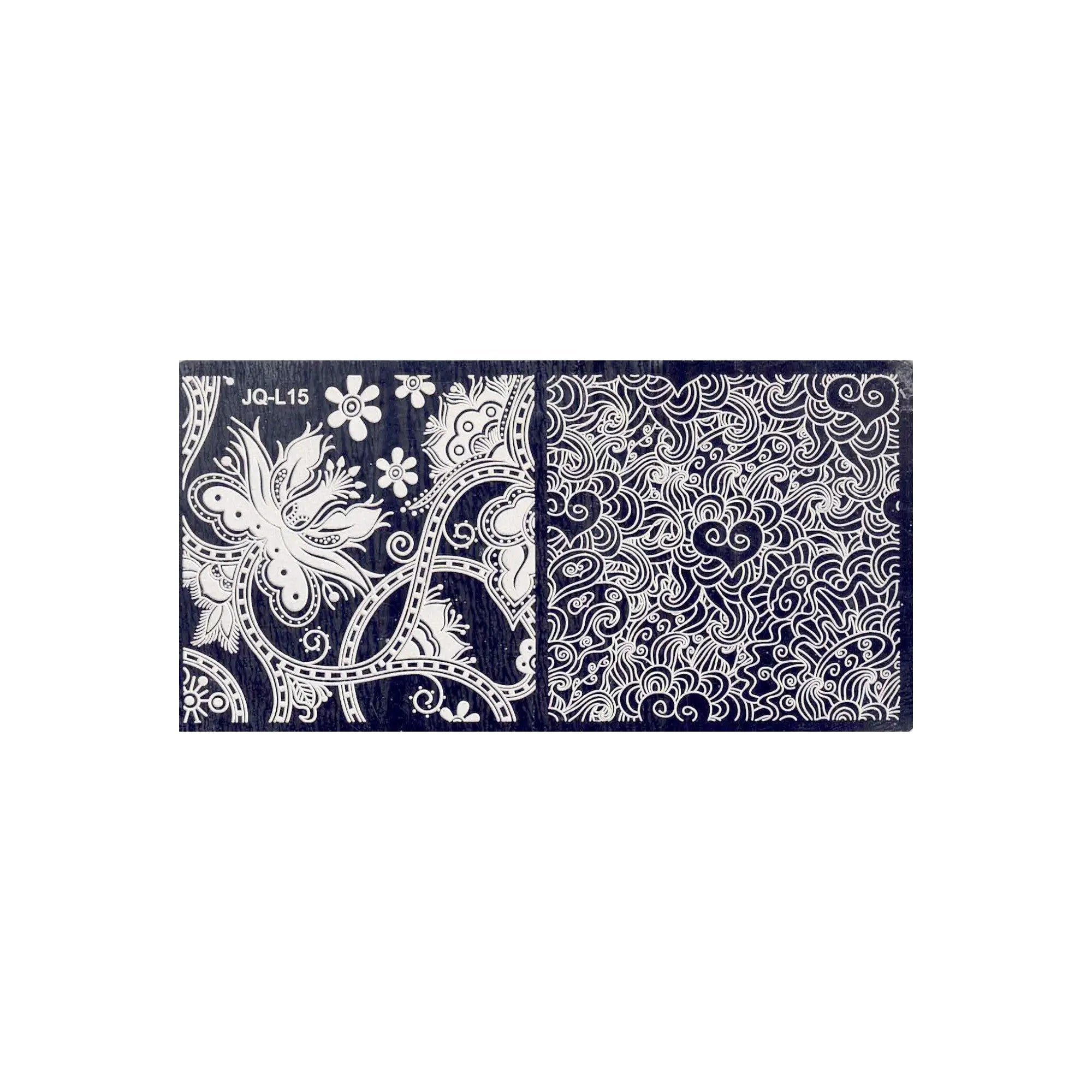 Plaque de Stamping pour Ongles Thème : Motif OCIBEL