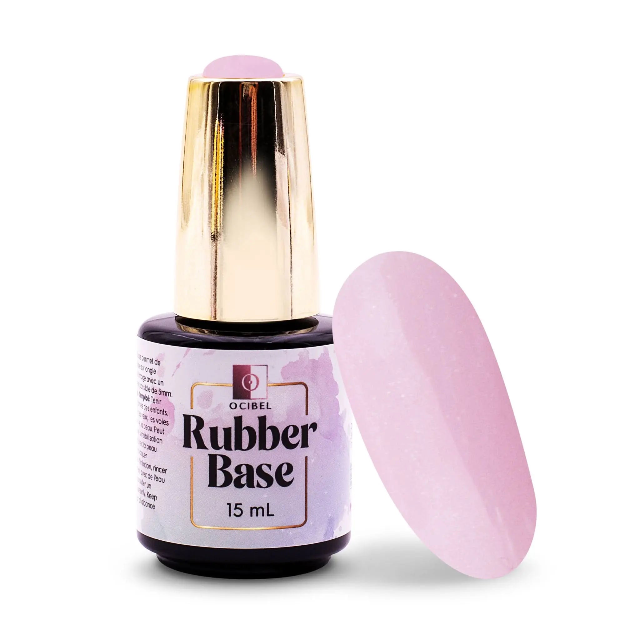 Rubber Base - Gummy Base UV / LED Nude 03 Sans HEMA / DI-HEMA - 15 ml OCIBEL