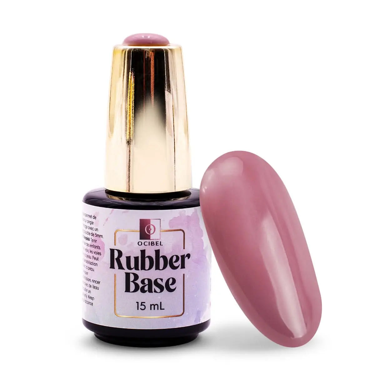 Rubber Base - Gummy Base UV / LED Nude 07 Sans HEMA / DI-HEMA - 15 ml OCIBEL