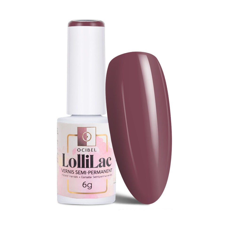 Vernis Semi Permanent UV / LED - Plum Wine 6g OCIBEL