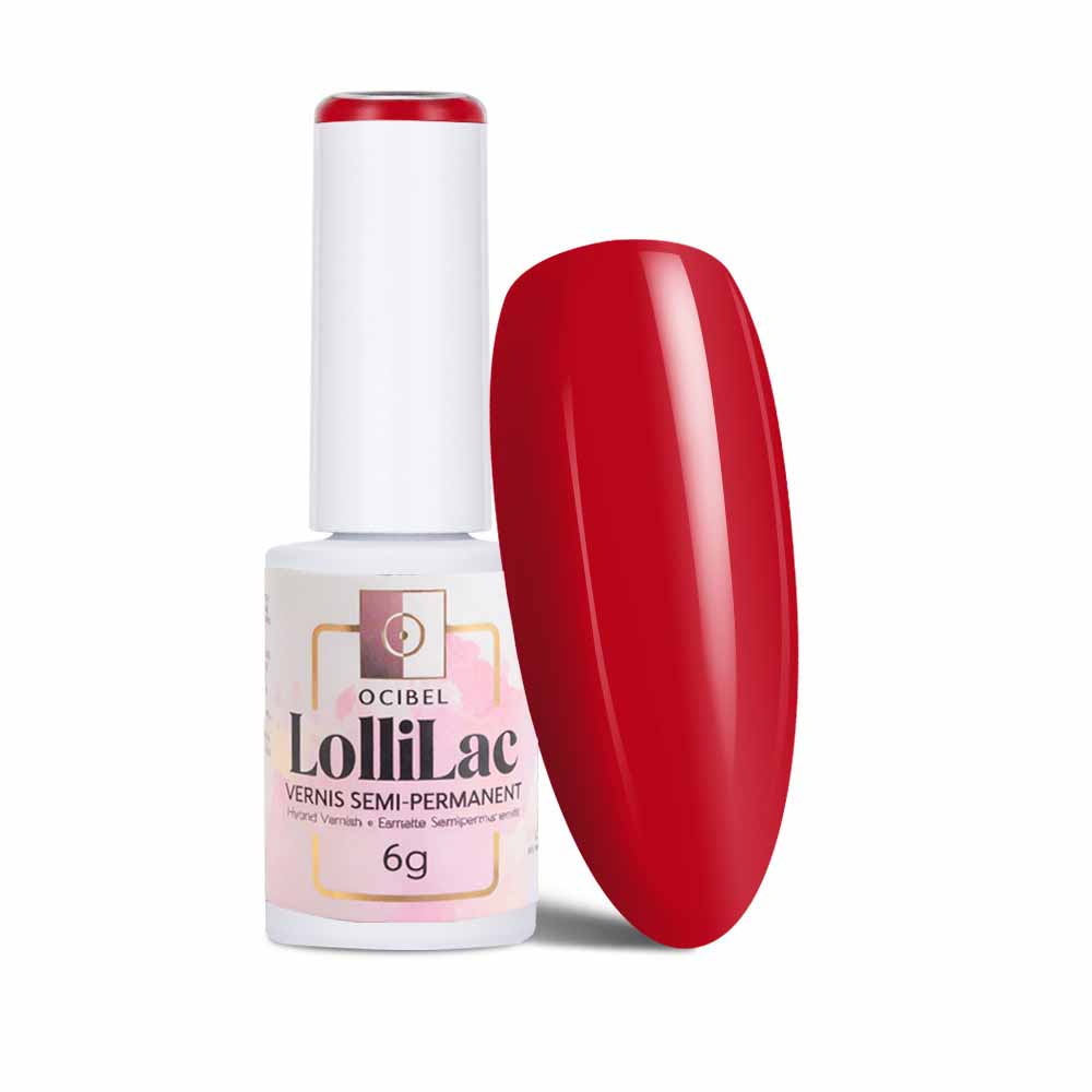 Vernis Semi Permanent UV / LED - Red Classic 6g OCIBEL