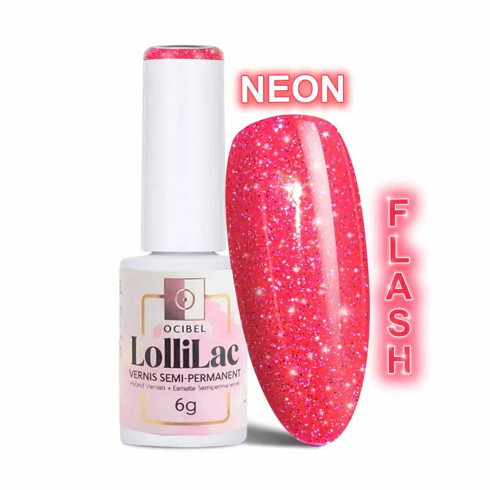 Vernis Semi Permanent UV / LED - Vintage Rose Flash 6g OCIBEL