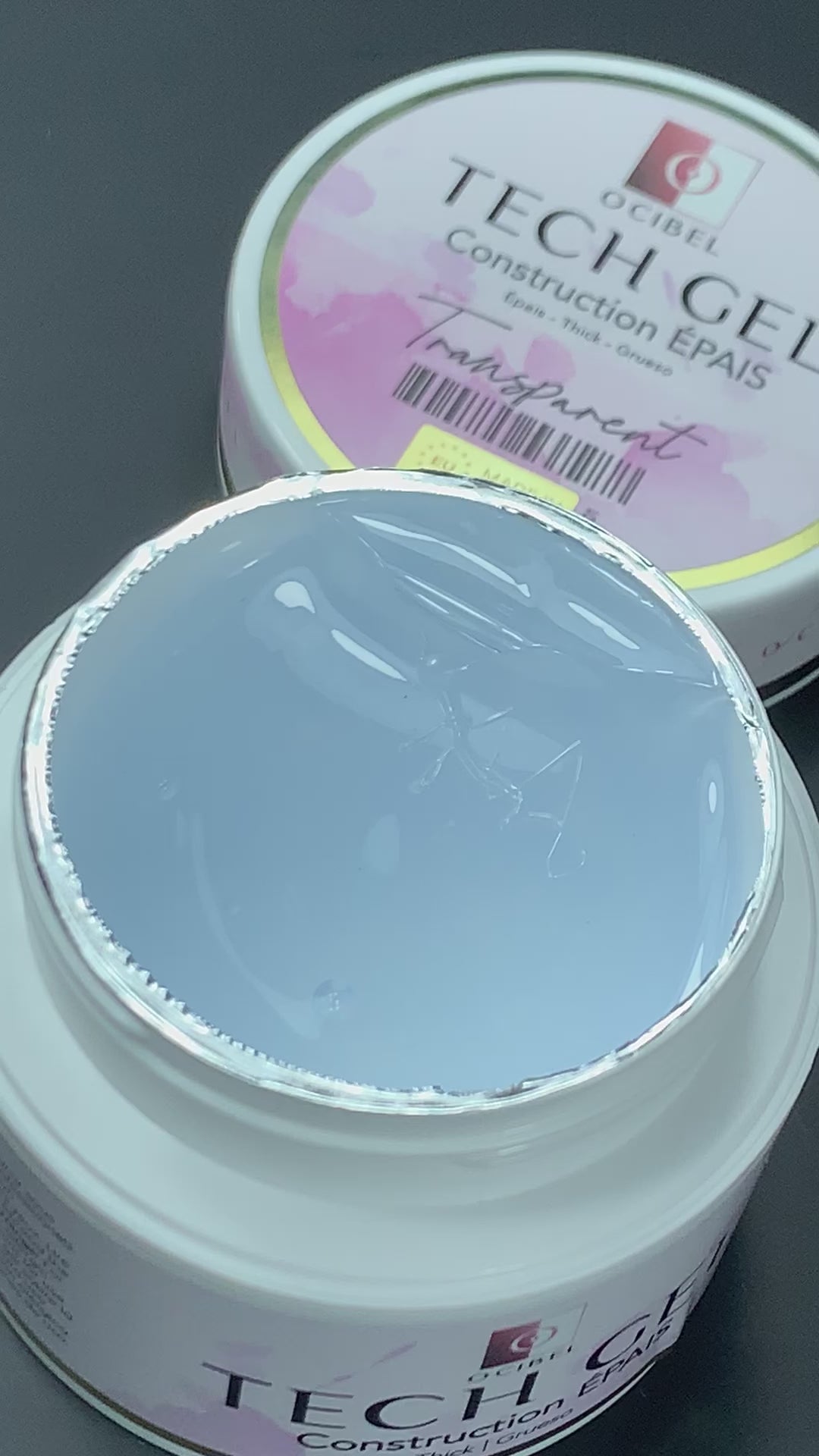 Tech Gel Construction EPAIS UV / LED 50 g - SANS HEMA - DI/HEMA- Transparent