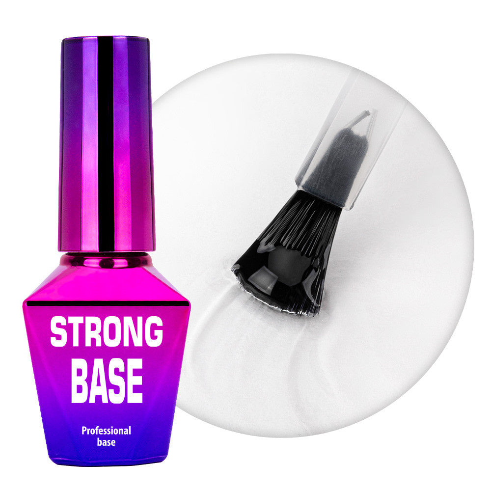 Strong Base Molly Nails Clear – Base Hybride Renfort HEMA/Di-HEMA Free 10g