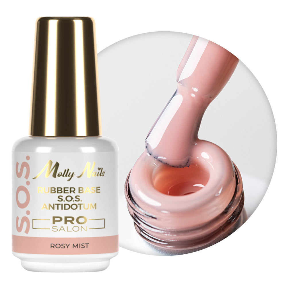Rubber Base Gummy Base Molly Nails - Rosy Mist 15g