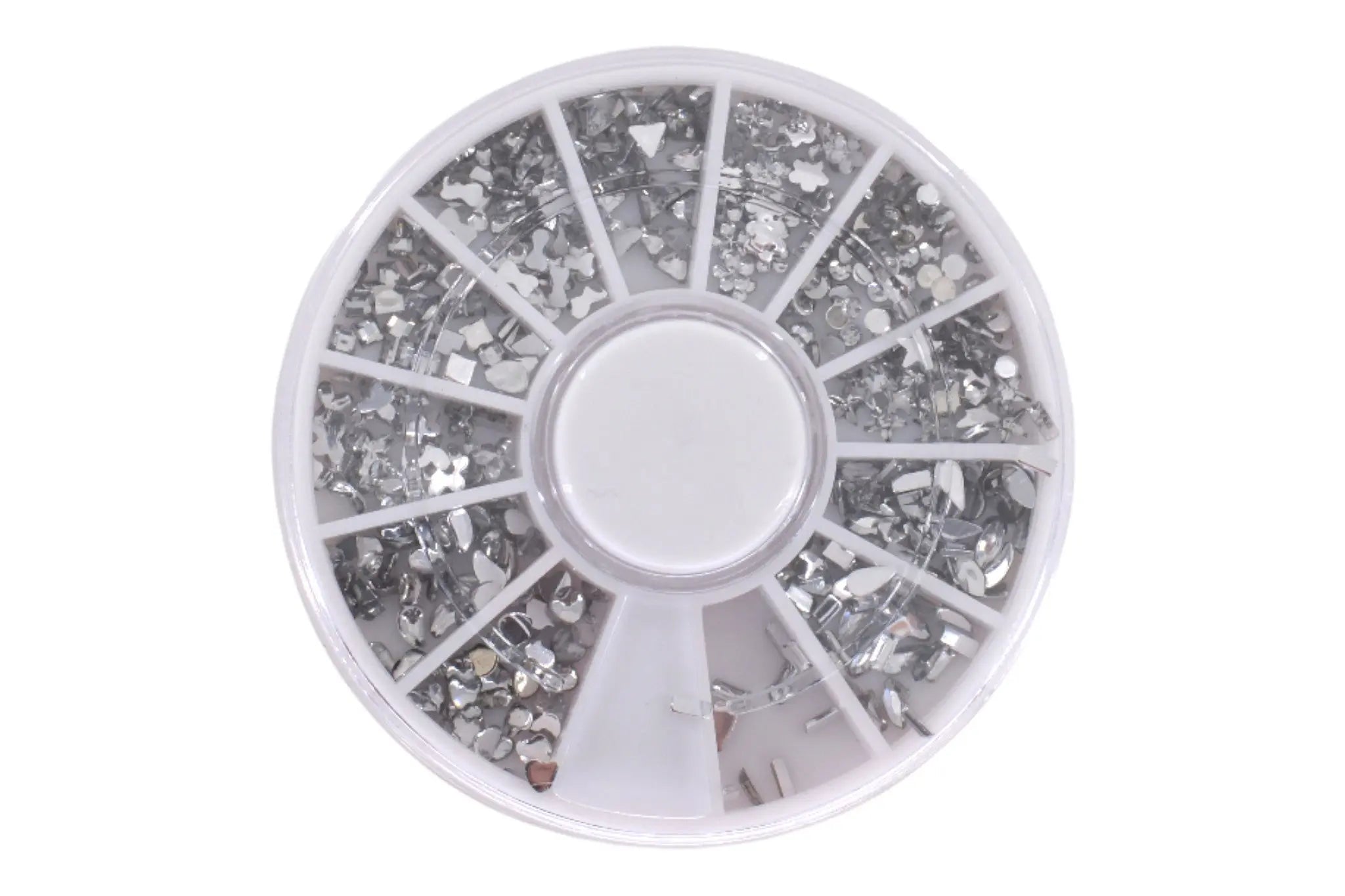 Carrousel Nail Art Strass Argent Multi Forme OCIBEL