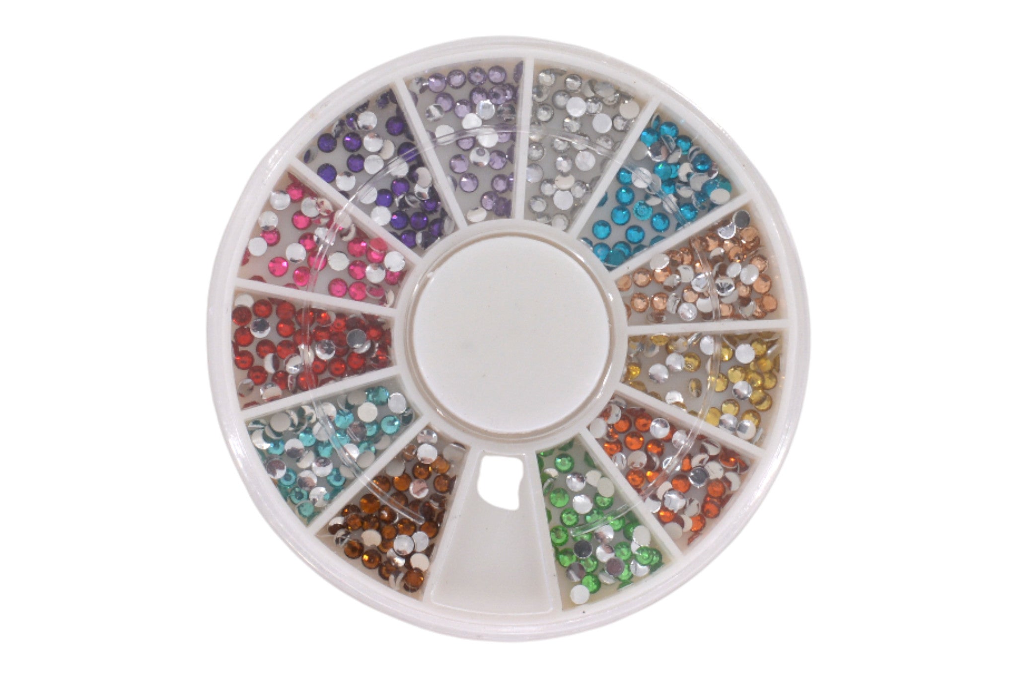 Carrousel Nail Art Strass Multi Couleur OCIBEL