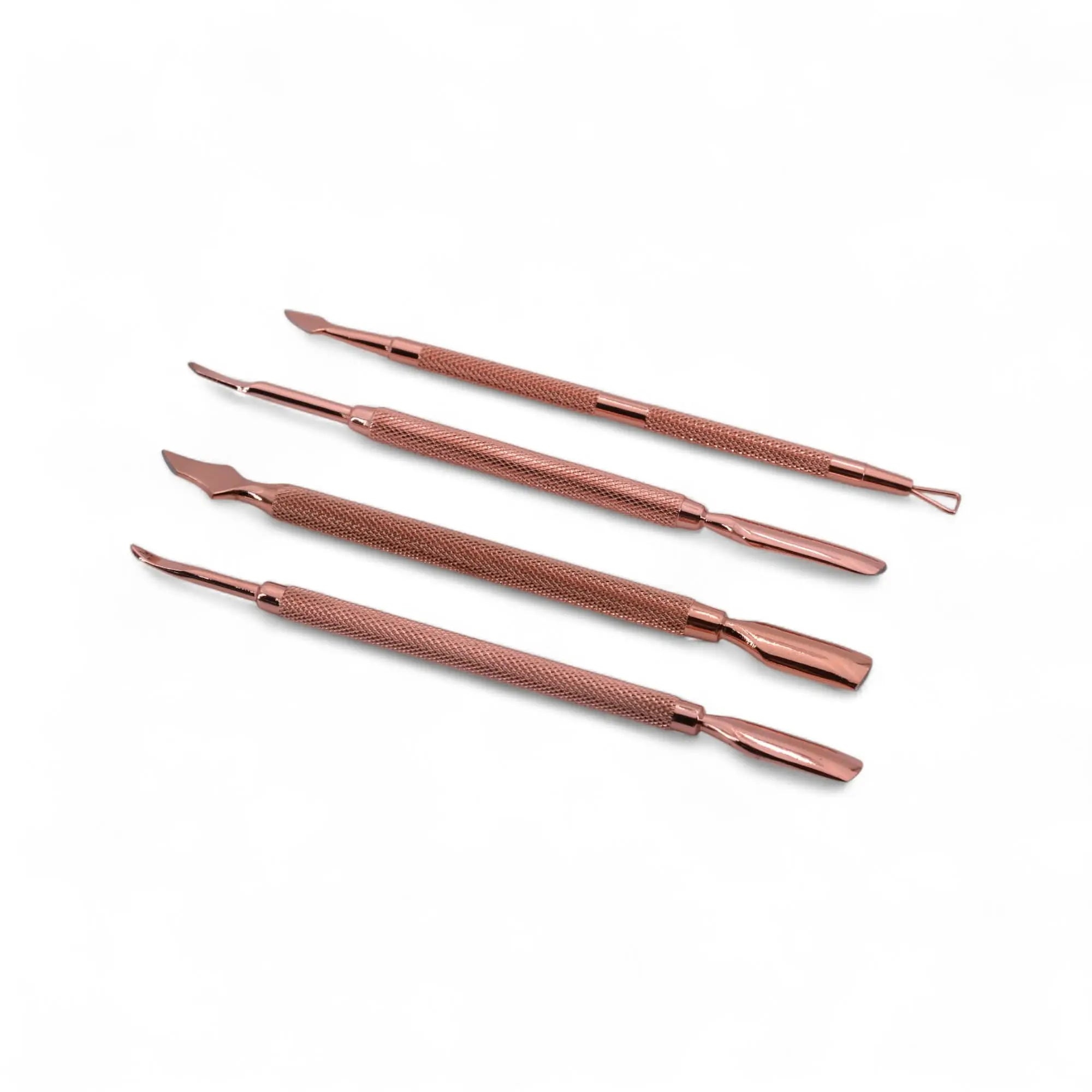 Coffret en Métal de 4 Repousse Cuticules Gold Rose OCIBEL