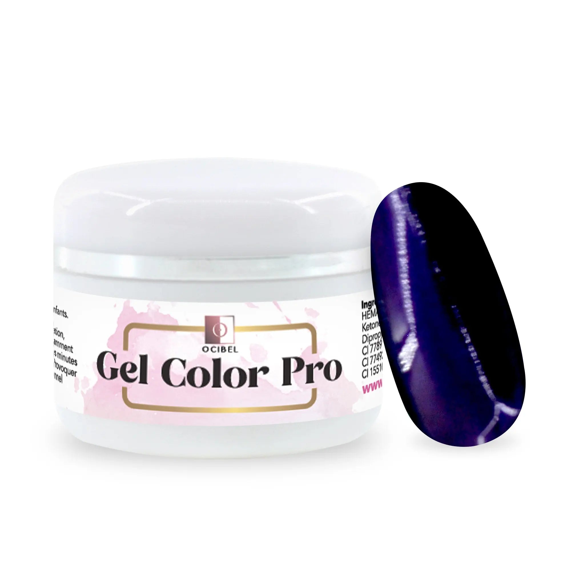 Gel Color Pro 5ml 4733 - Bleu Nuit Foncé OCIBEL