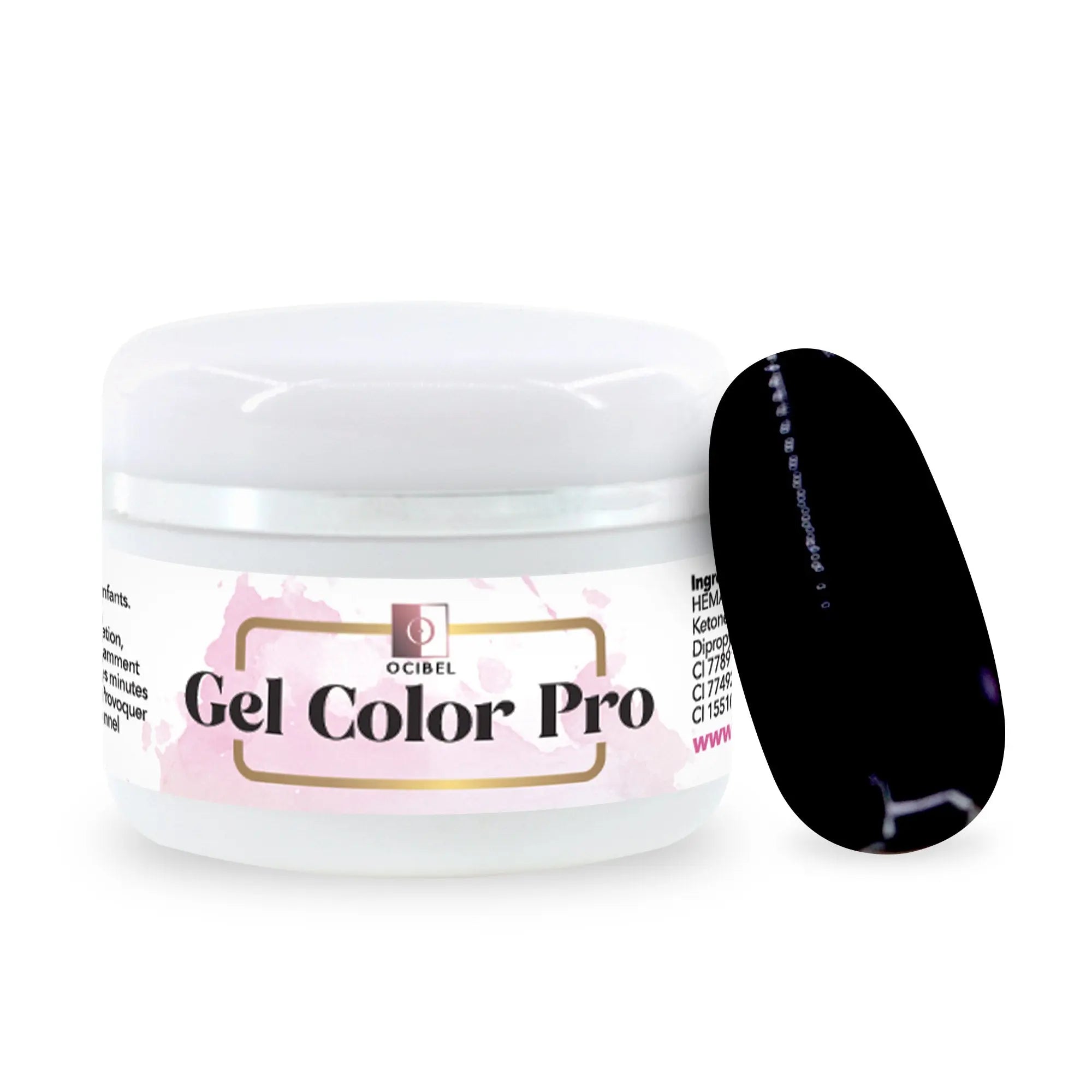 Gel Color Pro 5ml 4741 - Noir Laqué OCIBEL