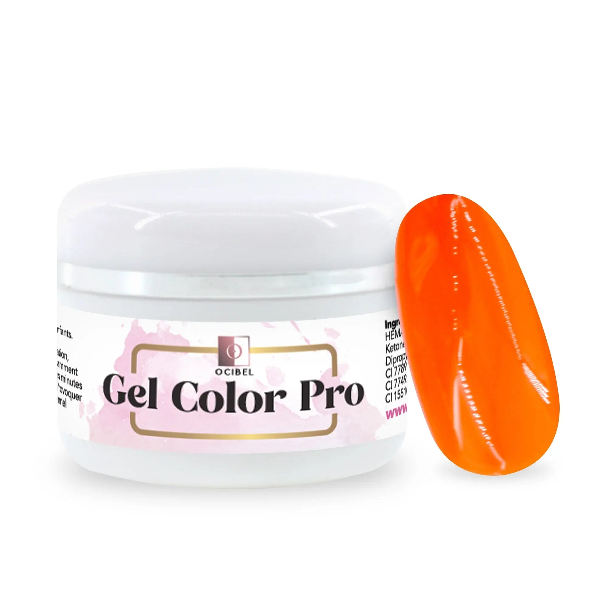 Gel Color Pro 5ml 4777 - Orange Néon OCIBEL