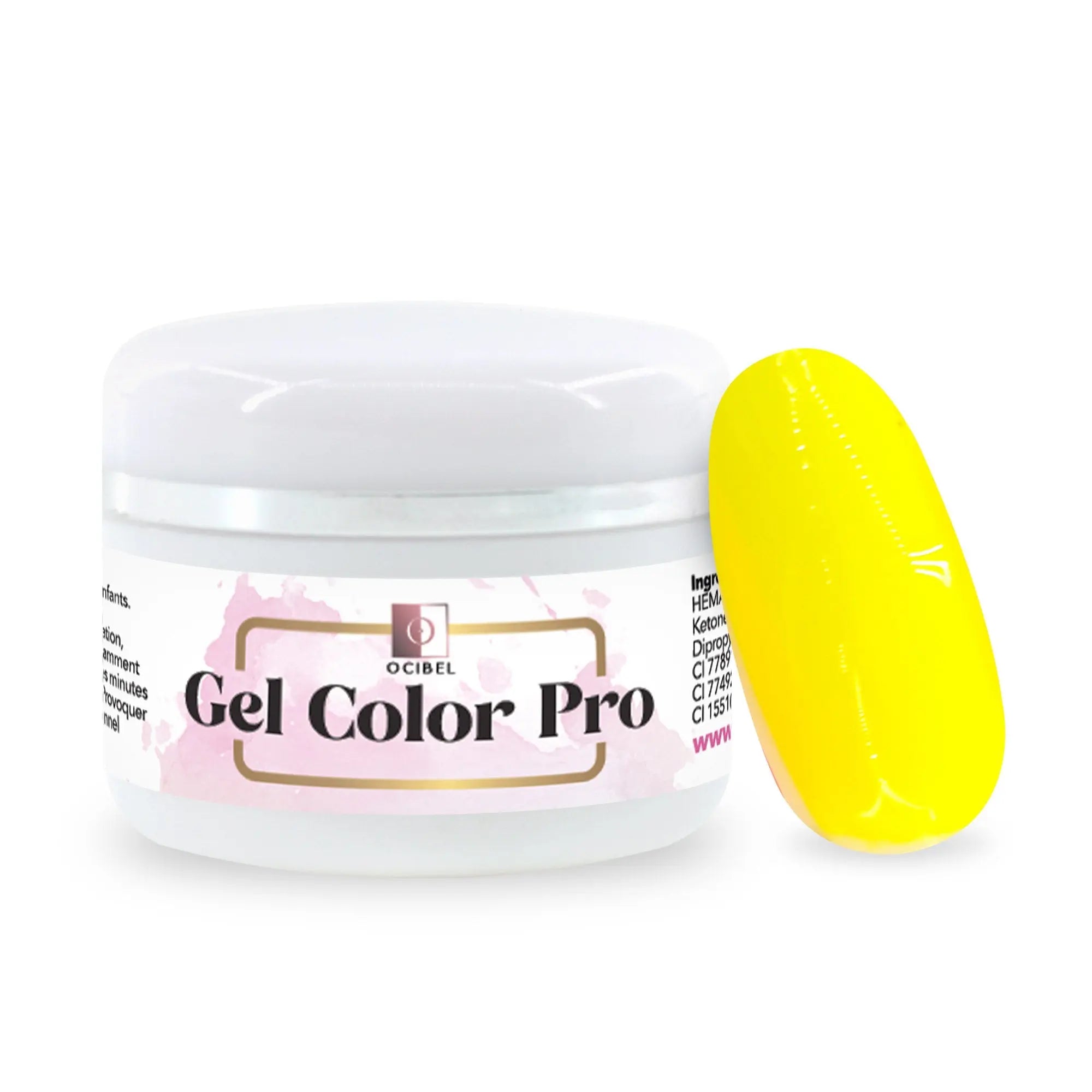 Gel Color Pro 5ml 4778 - Jaune Fluo OCIBEL
