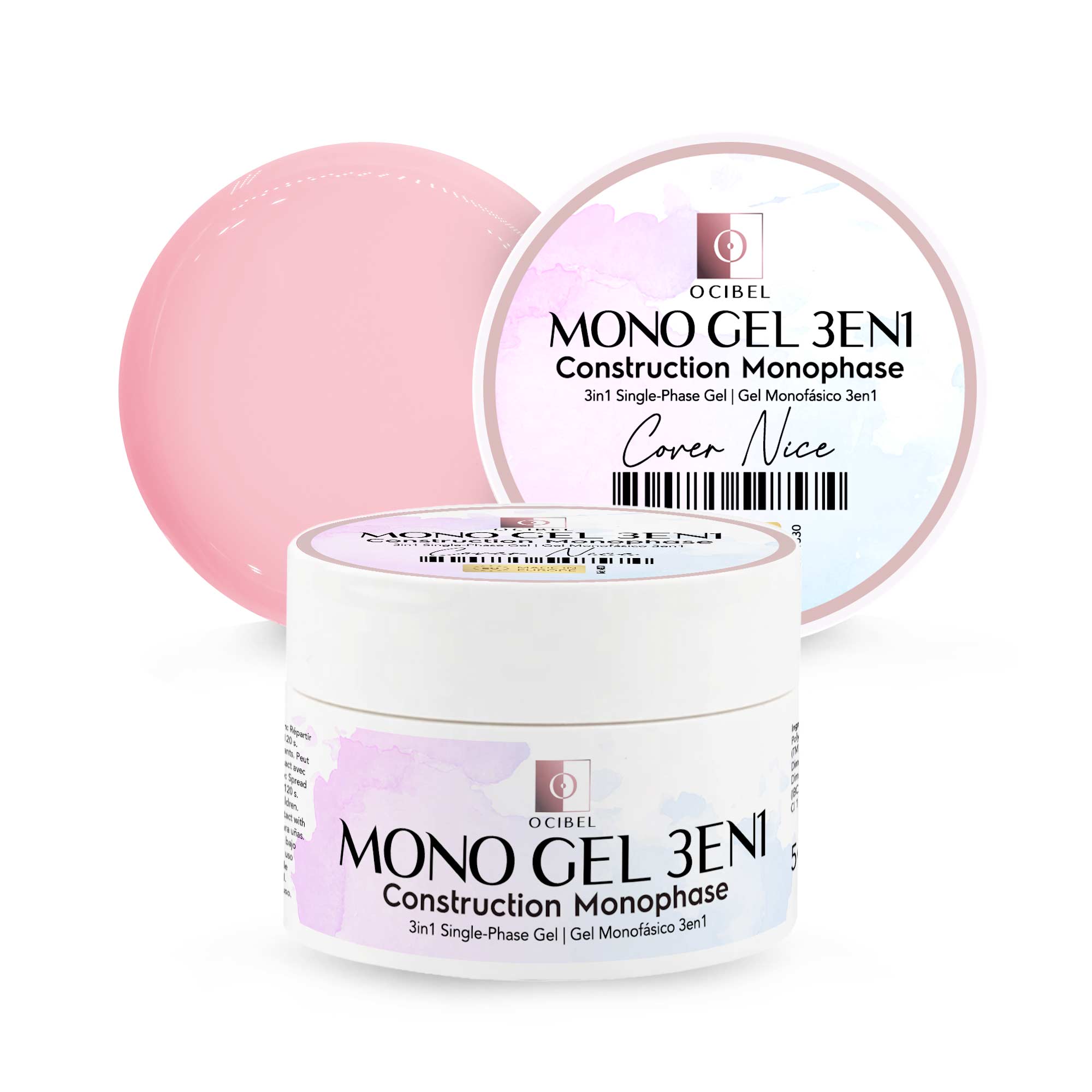 Gel Monophase 3en1 50g - Cover Nice OCIBEL