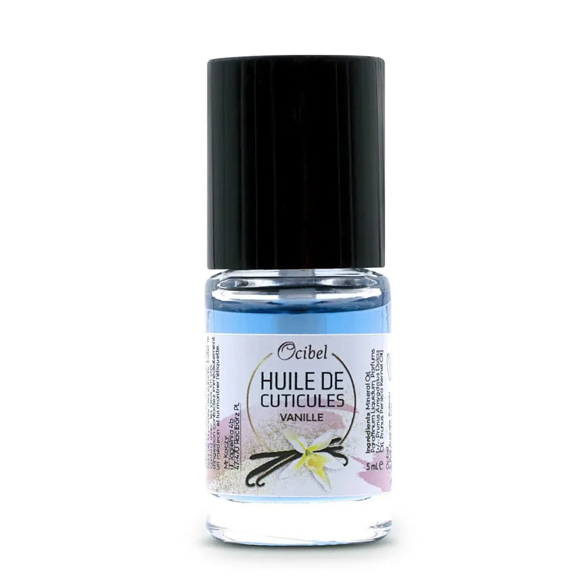 Huile de cuticule parfumée 'Vanille' - 5 ml OCIBEL