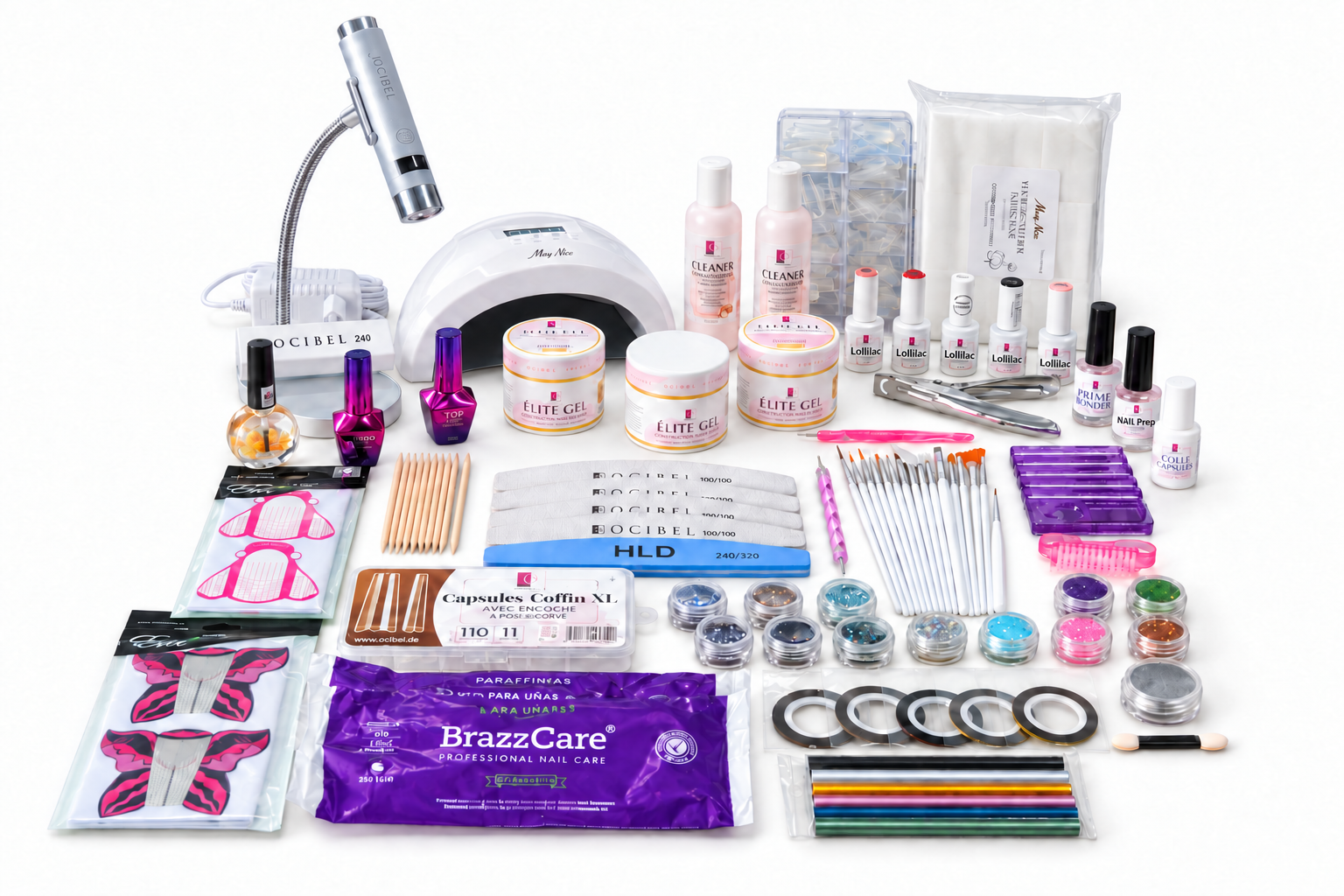 Kit Ongles Complet MASTER Gel Thixo OCIBEL – Formation & Pose Gel Professionnelle
