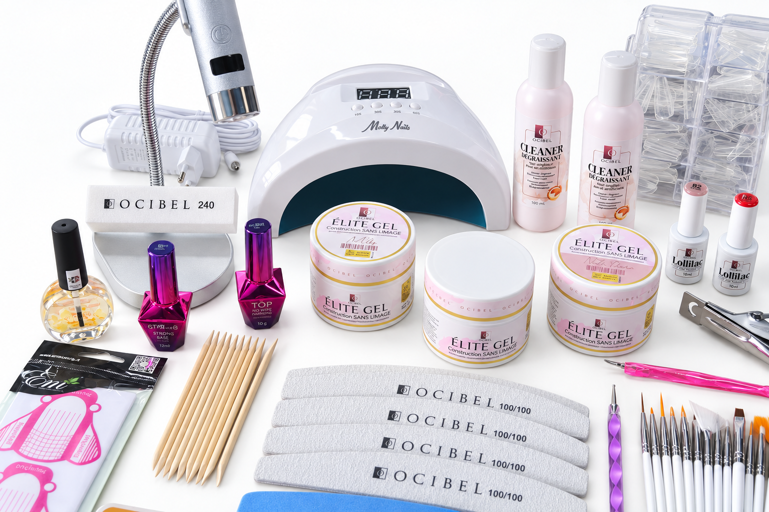Kit Ongles Complet MASTER Gel Thixo OCIBEL – Formation & Pose Gel Professionnelle