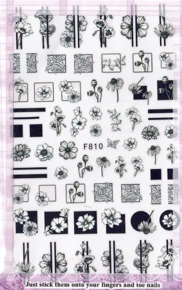 Planche Stickers Autocollant Plante OCIBEL