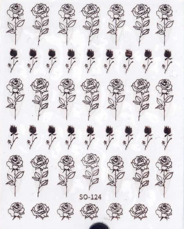 Planche Stickers Autocollant Plante OCIBEL