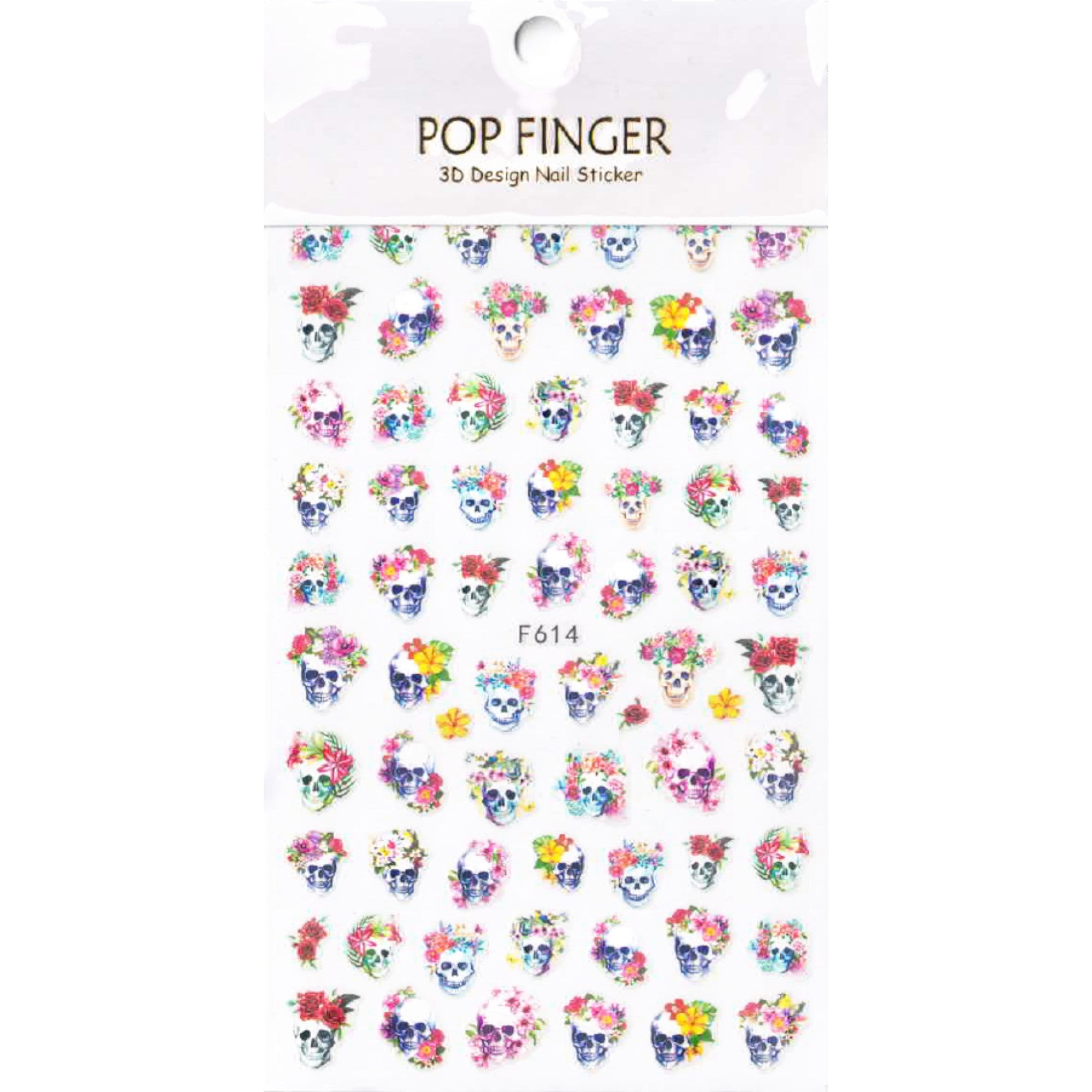 Stickers Halloween – Planches Effrayantes pour Nail Art 9 OCIBEL