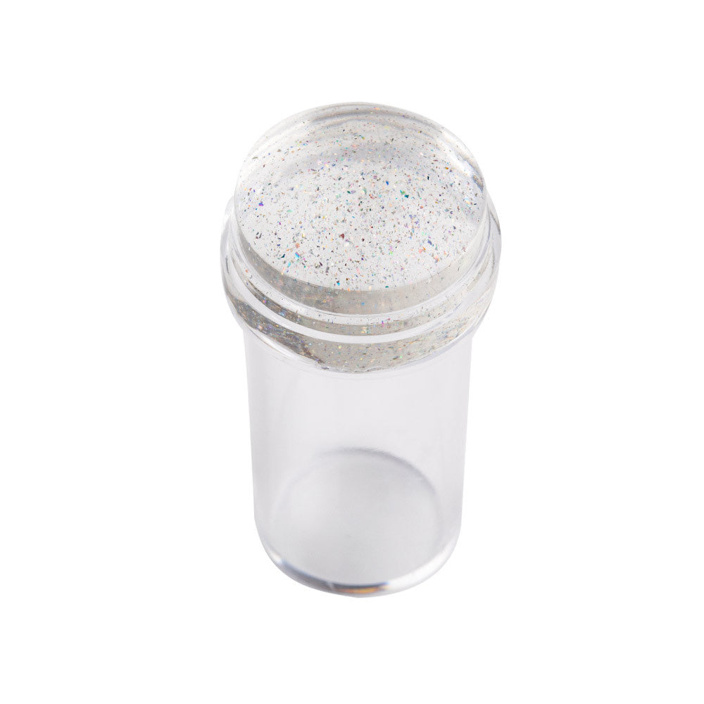 Tampon Silicone Transparent pour Stamping avec Raclette – Nail Art Précision OCIBEL