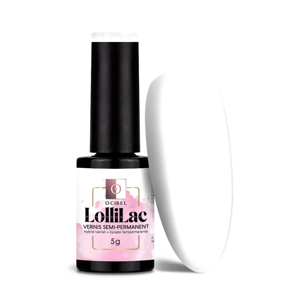 Vernis Semi Permanent UV / LED - Blanc Intense OCIBEL