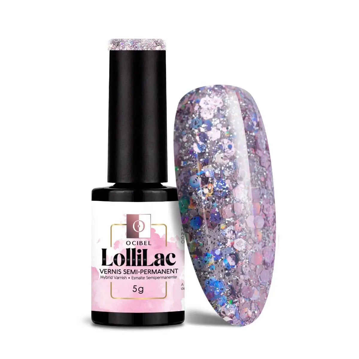 Vernis Semi Permanent UV / LED - Bling Bling N°576 OCIBEL