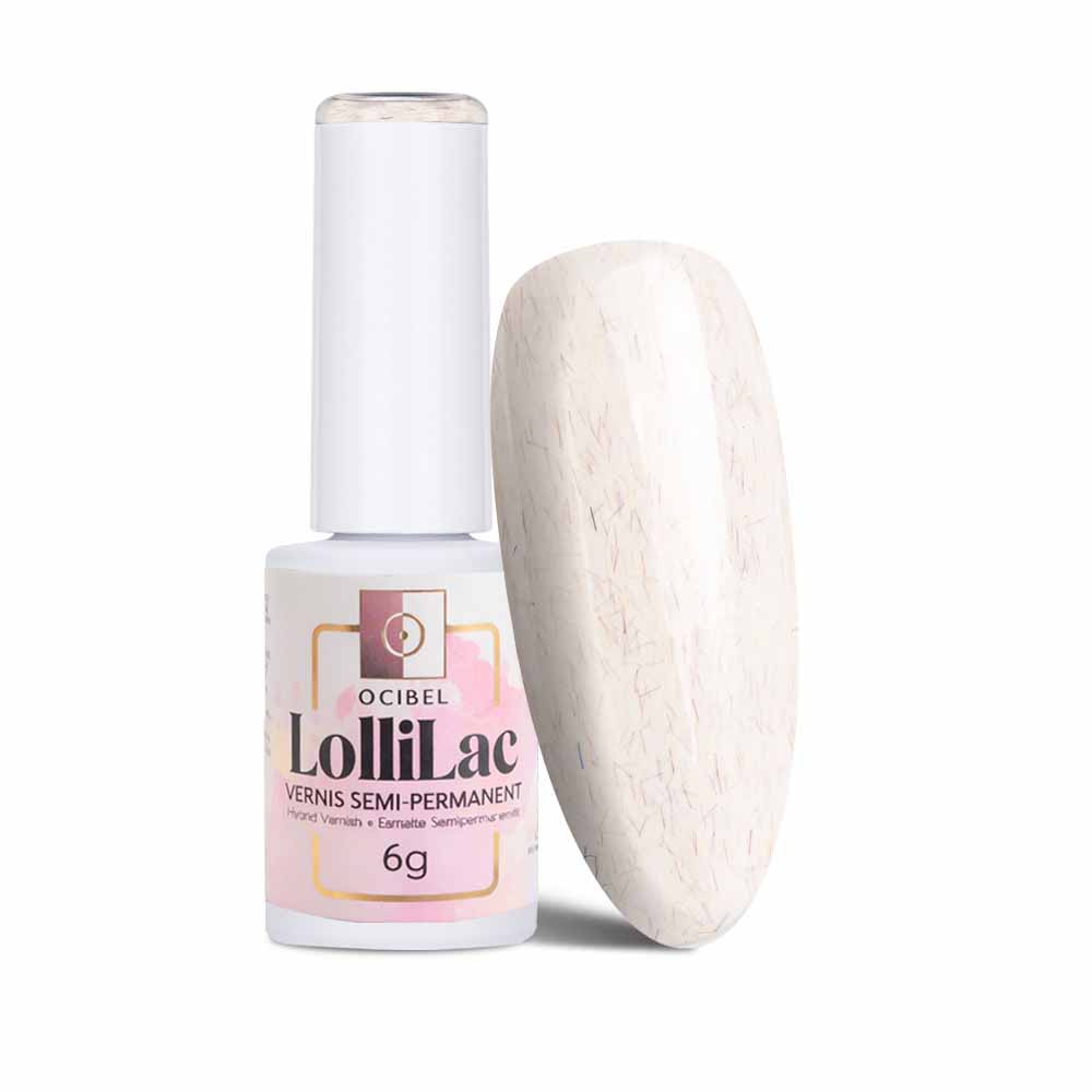Vernis Semi Permanent UV / LED - Ivory Fiber 6g OCIBEL