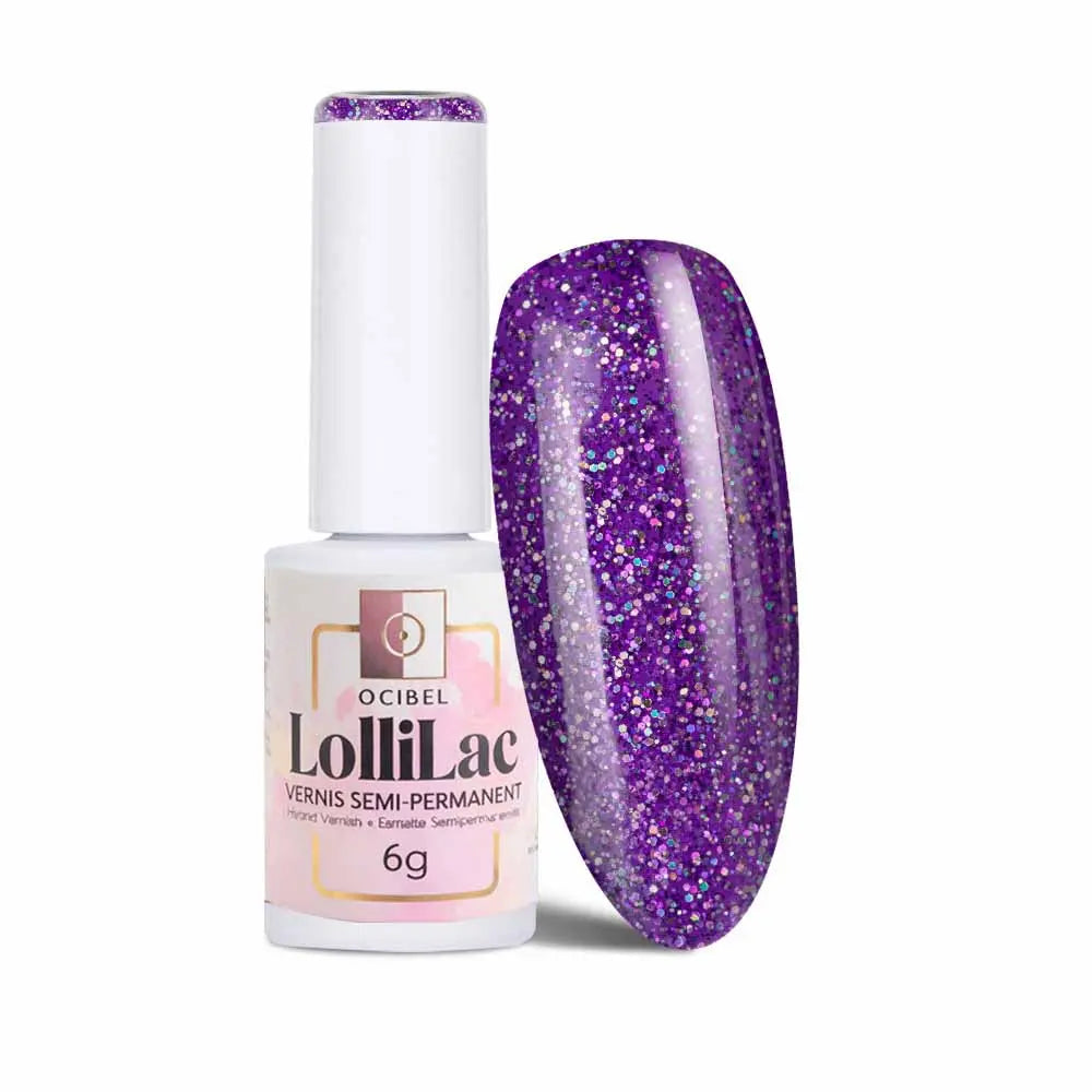 Vernis Semi Permanent UV / LED - Purples Cosmic Violet 6g OCIBEL